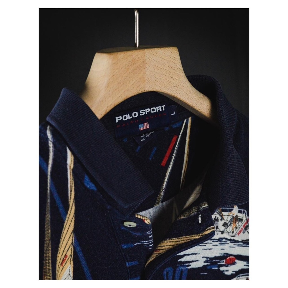Polo by Ralph Lauren Navy Sailboat Polo